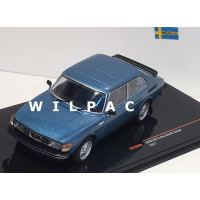 SAAB 99 Turbo Combi Coupe 1977 blauw metallic IXO 1:43 