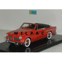 Volvo Amazon 1962 Coune cabriolet rood 1:43 NEO