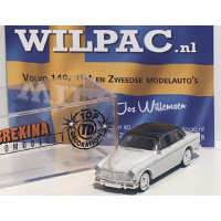 Volvo Amazon 4 deurs zwart wit Brekina TD 1:87