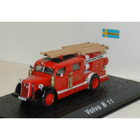 Volvo B11 brandweer ladderwagen Atlas 1:72