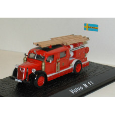 Volvo B11 brandweer ladderwagen Atlas 1:72