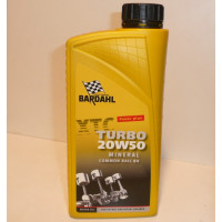 Bardahl 1 liter motorolie XTC Turbo 20W50 multigrade olie