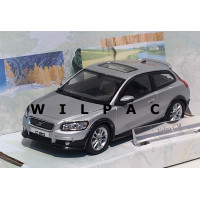 Volvo C30 2006 zilver grijs metallic Cararama 1:43