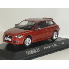 Volvo C30 2006 roodbruin metallic Welly 1:43