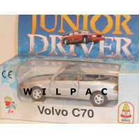 Volvo C70 cabrio 1998 zilvergrijs metallic Brio Junior Driver 1:43