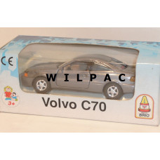 Volvo C70 coupe 1998 grijs metallic Brio Junior Driver 1:43