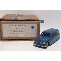 Volvo Amazon Combi licht blauw Tin Wizard 1:43