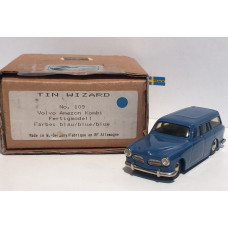 Volvo Amazon Combi licht blauw Tin Wizard 1:43