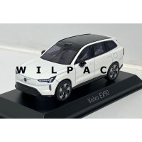 Volvo EX90 2024 crystal white pearl metallic wit Norev 1:43