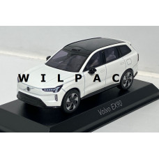 Volvo EX90 2024 crystal white pearl metallic wit Norev 1:43