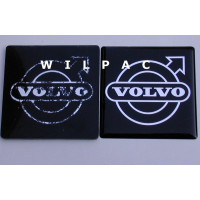 3512652 S 3D sticker embleem logo 55 mm grille Volvo dome gedomeerd 