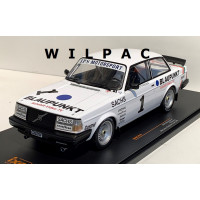 Volvo 240 Turbo DTM 1986 Stureson #1 Zolder Blaupunkt Ixo 1:18