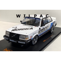 Volvo 240 Turbo Nordica 1:18 ETCC Brno Brünn 1986 #2 Europe Dealer Team Ixo 