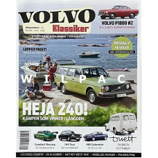 Tijdschrift: Klassiker Volvo Special #1 2018 124 blz. Zweedstalig 