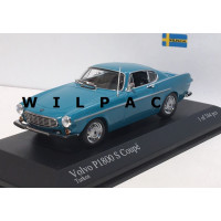 Volvo P1800 1969 turquoise zwart interieur Minichamps 1:43 