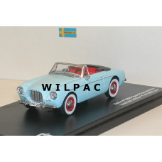 Volvo P1900 Cabrio 1956 lichtblauw Triple 9 1:43