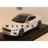 Polestar 1 2020 snow white wit metallic Norev 1:43