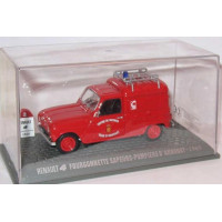 Renault 4 4F Fourgonnette bestel Brandweer Ville d'Annonay Atlas Altaya 1:43