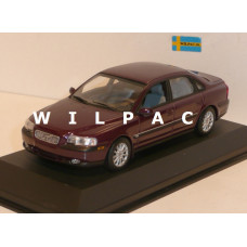 Volvo S80 1999 cassis paars metallic Minichamps 1:43