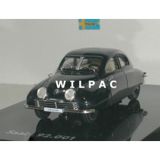 SAAB Ursaab 92.001 zwart Provence Moulage 1:43 