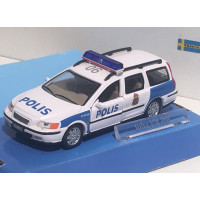 Volvo V70 2000 Polis Zweedse Politie Junior Driver 1:43