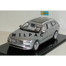 Volvo V90 2016 - 2018 bright silver metallic Norev 1:43