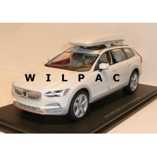 Volvo V90 CC Cross Country 2018 Ocean Race wit metallic DNA Collectibles 1:18