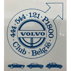 Sticker voormalige Belgische Volvo Club België