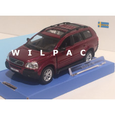 Volvo XC90 2003 rood metallic Cararama 1:43